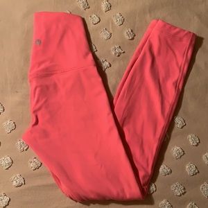 Lululemon Guava Pink Align 25” leggings